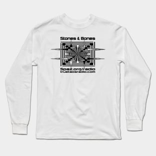 Stones&Bones BLACK (Design by Kin) Long Sleeve T-Shirt